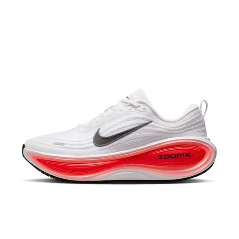 Nike Vomero Plus White & Bright Crimson